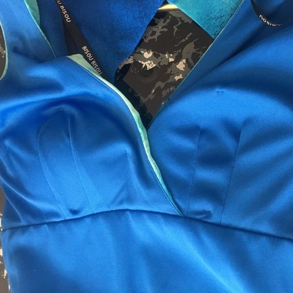 Bisou Bisou chiffon dress - Picture 7 of 8